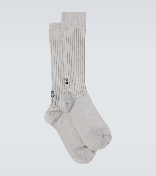 Wool-blend socks
