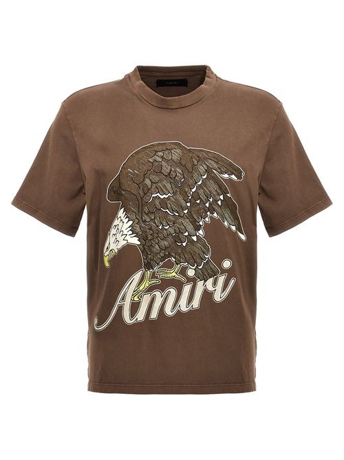 -Eagle T Shirt Marrone-Uomo