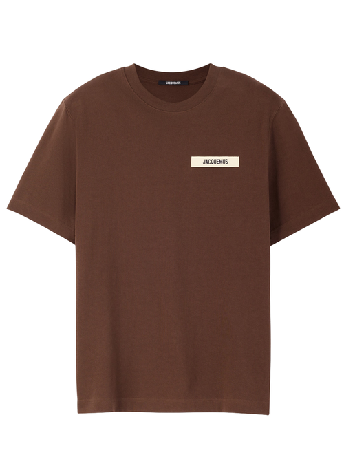 Jacquemus Le Gros Grain T-Shirt in Brown - Brown