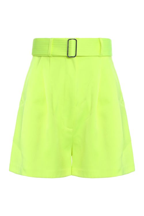 Haynes Belted High-Waist Shorts