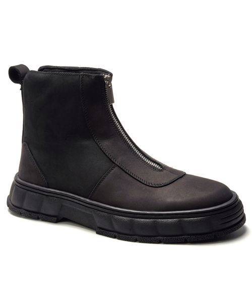 Men's Vanta Front Zipper Boots - Black
