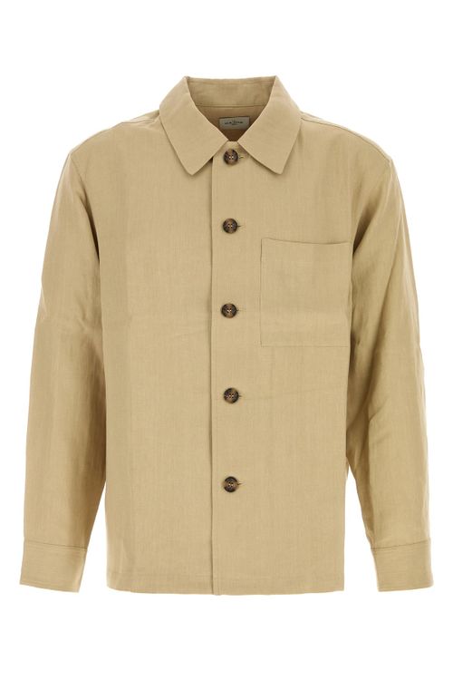 LE KASHA Beige linen shirt