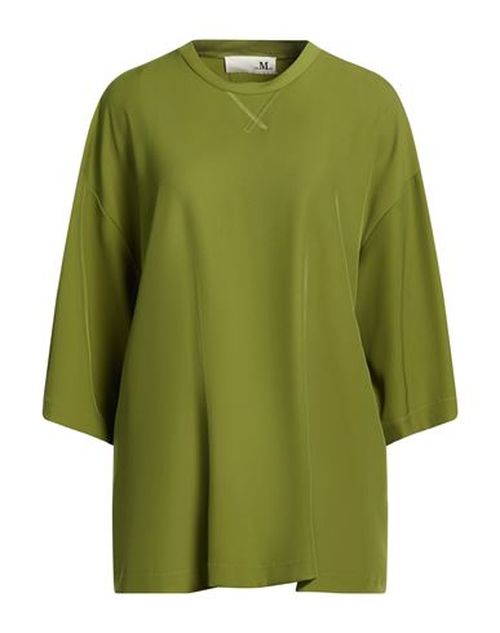 Woman Top Khaki Size S Polyester, Elastane