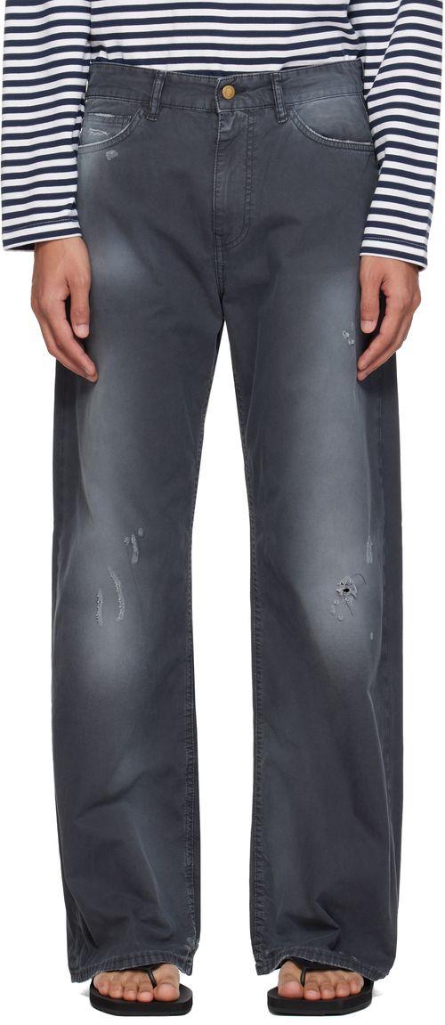 Black Chino Trousers