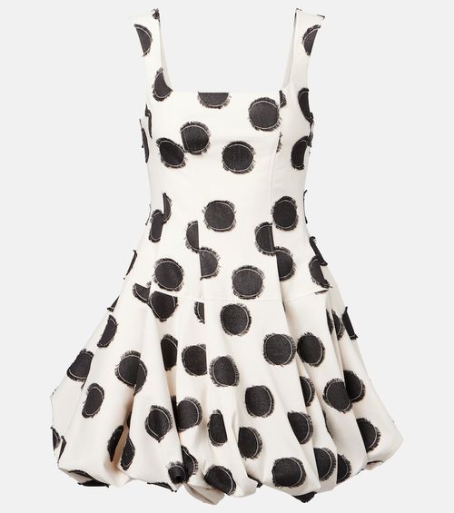 Juni polka-dot minidress