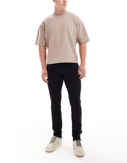 Luke slim fit jeans in black wash
