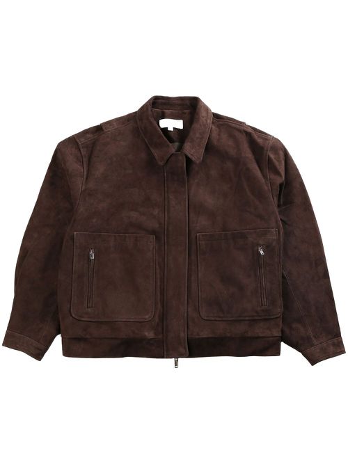Suede jacket - Brown