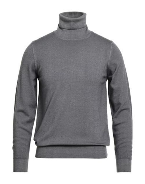 Man Turtleneck Grey Size S Merino Wool