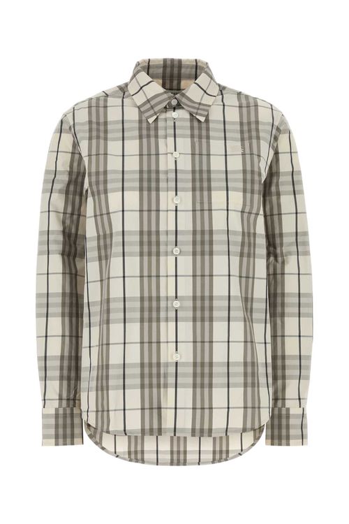 Embroidered Poplin Shirt