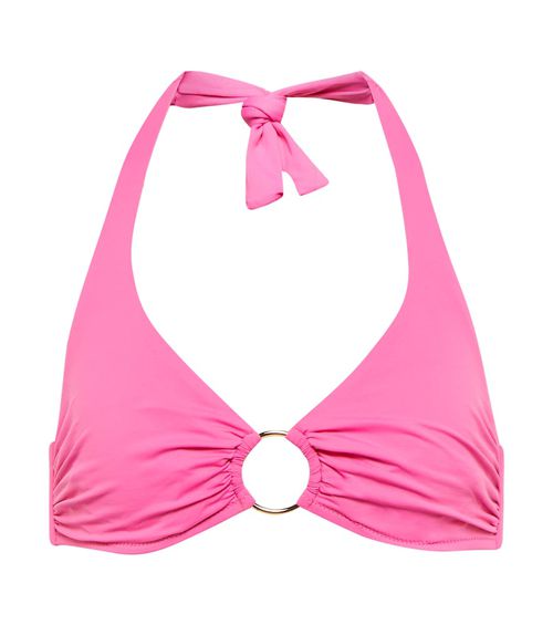 Exclusive to Mytheresa - Brussels halterneck bikini top