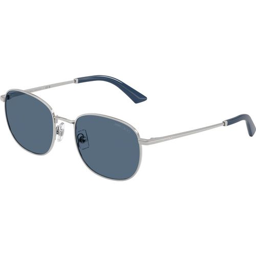 Jimmy Choo Donna Jimmy Choo JC4025B 300280 Occhiali da sole Metallo Argento Blu Pantos Normale
