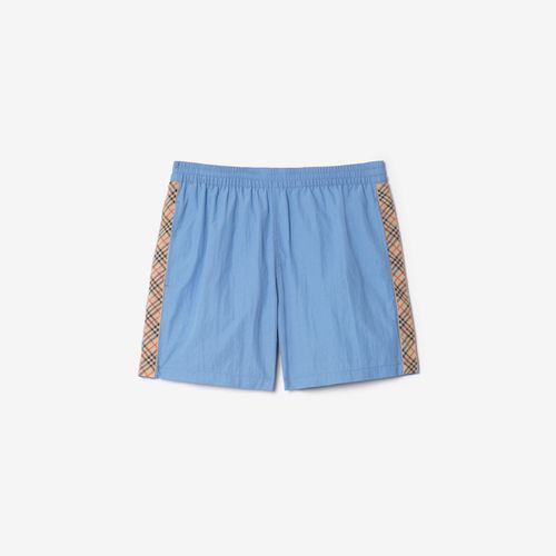 Check Trim Swim Shorts
