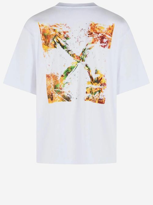 Logo-Print Cotton T-Shirt — White