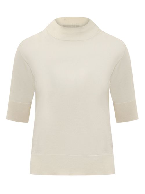Cashmere and Silk Knit Sweater