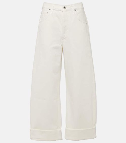 Ayla mid-rise wide-leg jeans
