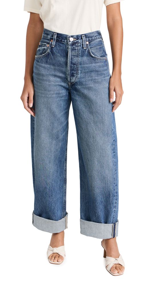 Ayla Baggy Cuffed Crop Jeans
