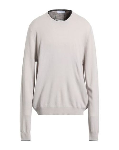 Man Sweater Light grey Size 48 Wool, Cashmere, Viscose