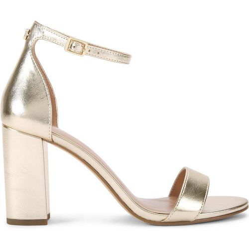 Carvela Womens Capo Block Heel Sandals - Gold