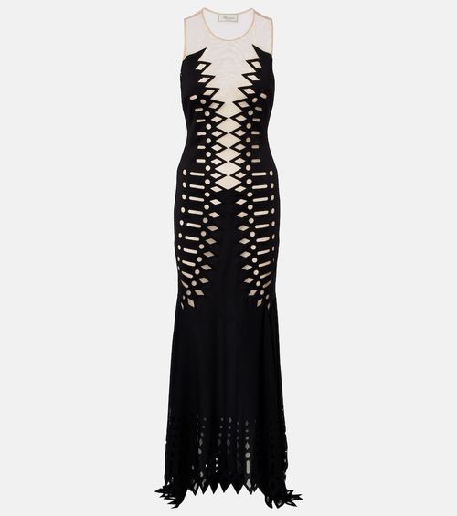 Mesh gown