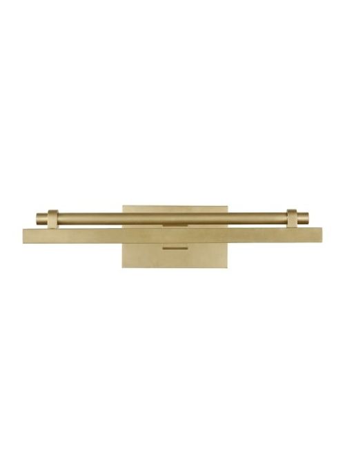 Natural Brass LED Picture Light from the Kal Collection