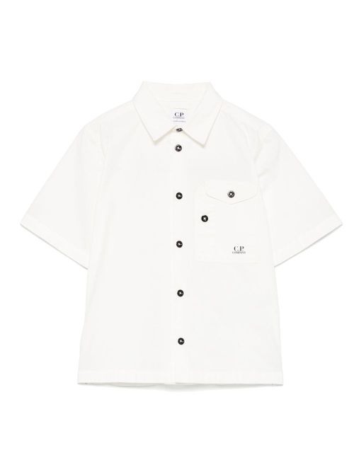 C.P. Company Kids cotton shirt - White