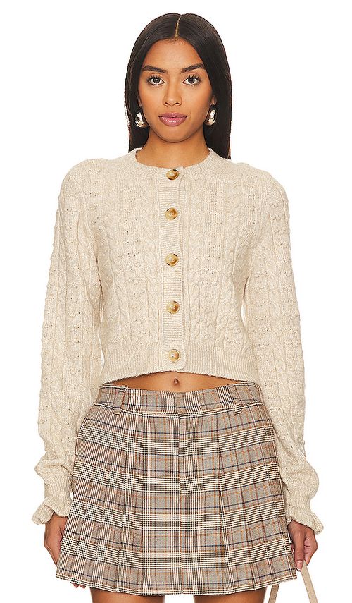 Tularosa GILET PALMIRA en Beige. XL. Also en