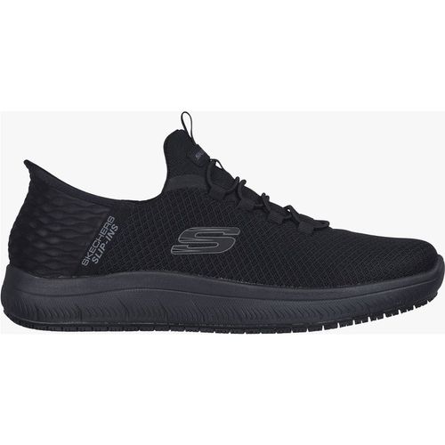 Skechers 200205EC/BBK SUMMITS SR -COLSIN Mens Trainers Black Textile