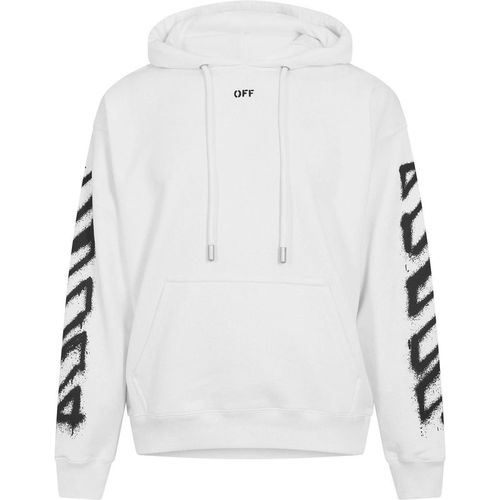 Off-White Mens Off White Overhead Hoodie in - Mediu