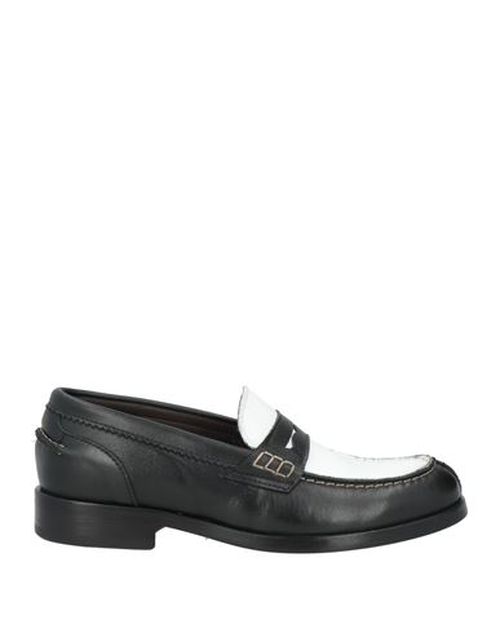 Woman Loafers Black Size 8.5 Leather