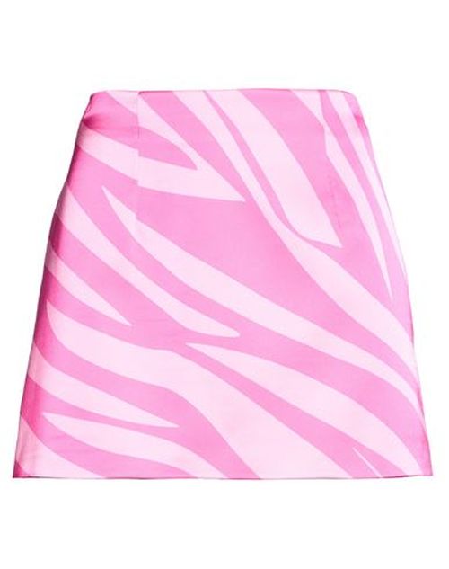 Woman Mini skirt Fuchsia Size 8 Polyester, Elastane