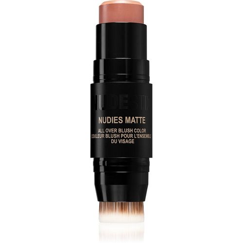 Nudestix Nudies Matte makeup multi-funzione per occhi, labbra e viso colore Nude Peach 7 g