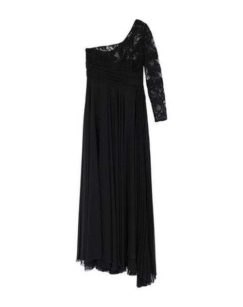 Woman Maxi dress Black Size S Polyester