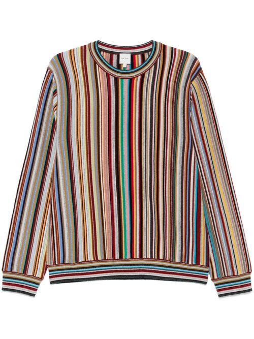 Signature Stripe sweater - Red