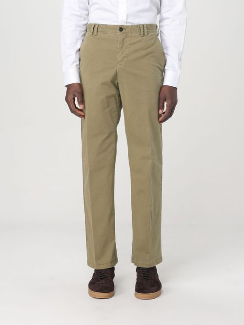 Pants Men color Green