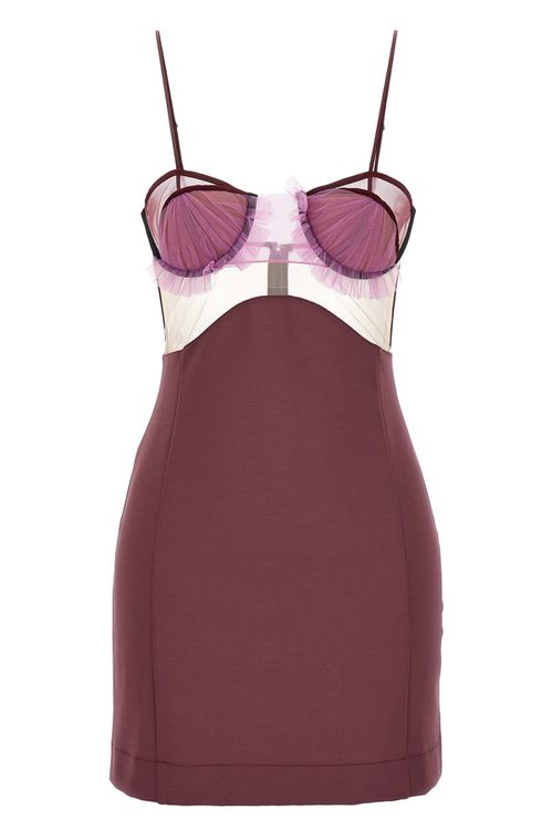 'Explosive Flower Bra' Dress