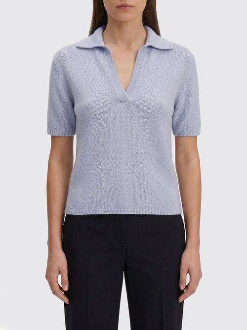 Polo Shirt Woman color Gnawed Blue