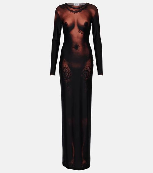 Jean Paul Gaultier Tattoo Collection trompe l'ail bikini top