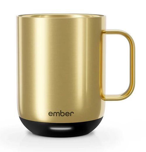 Metallic Collection 10 Oz Gold Temperature Control Smart Mug2
