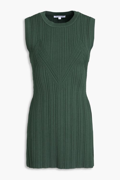 Semma ribbed-knit top