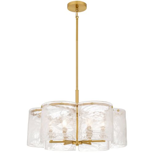 Brushed Gold Pendant from the Maisie Collection