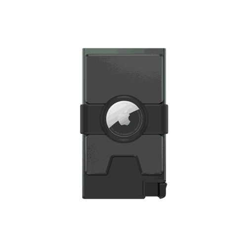 Ekster Cardholder for AirTag Fits up to 12 cards & cash Apple Compatible Green Ore