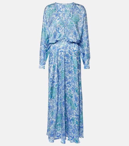 Printed midi dress