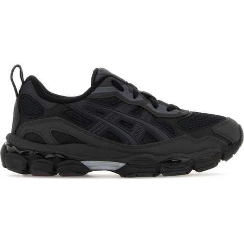 Asics Black Mesh And Synthetic Leather Gel Nyc Rgd Sneaker