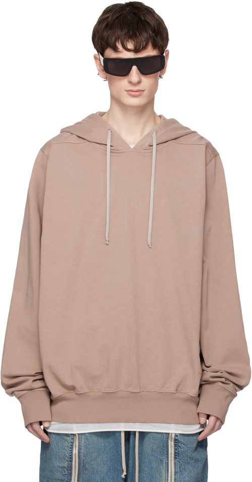 Taupe Temple Oversized Hoodie