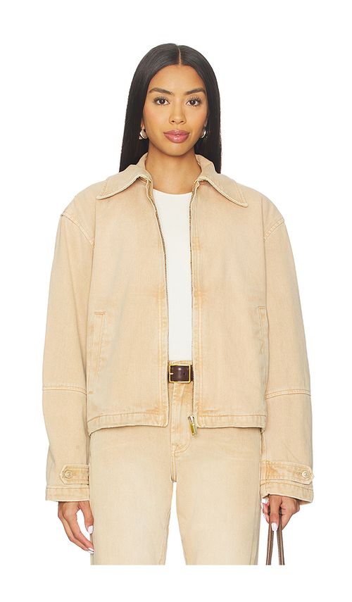 7 For All Mankind Workwear Jacket in Tan. - M also in XS