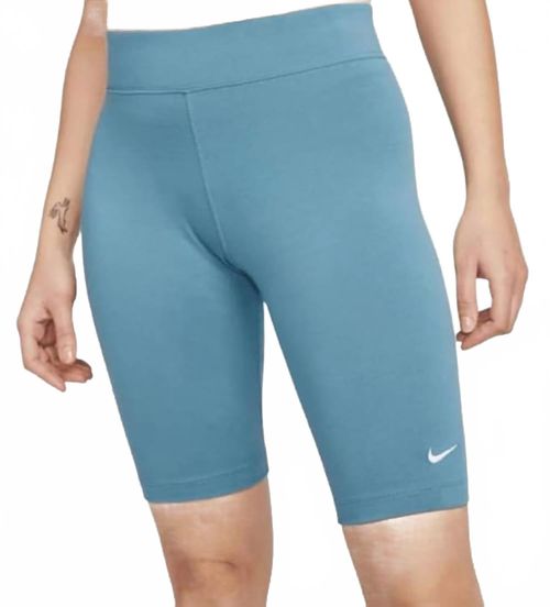 Sportswear Essential Bike Shorts In Aqua Noise/white
