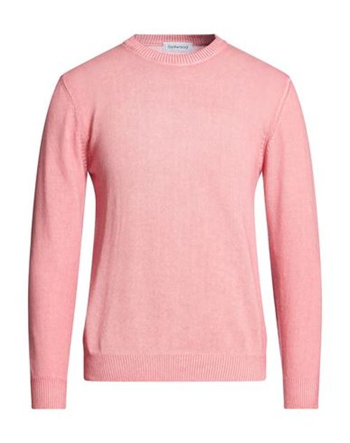 Man Sweater Pink Size 40 Cotton