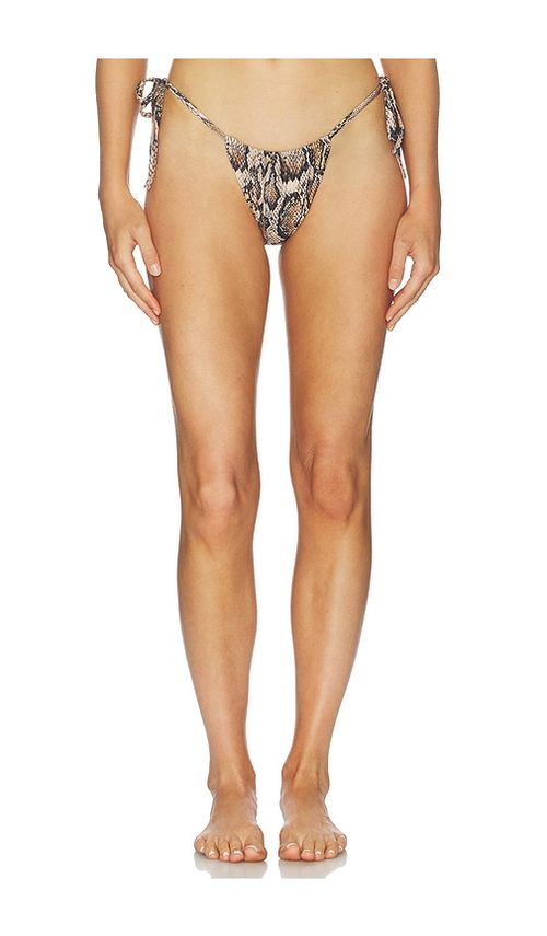 AFRM Cali Bikini Bottom in Beige. - M also in L, S