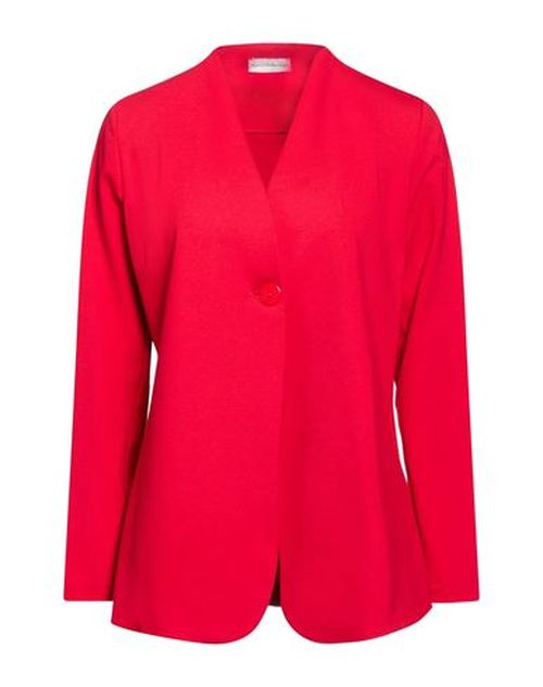 Woman Jacket Red Size 6 Viscose, Polyamide, Elastane