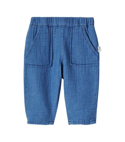 Baby Mario cotton gauze pants